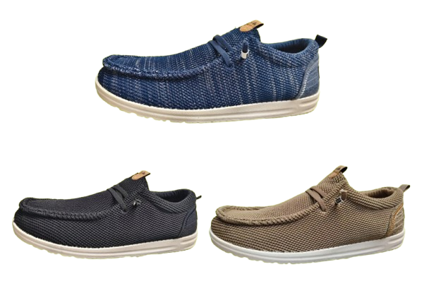 Wholesale Men's Shoes Slip-On Sneakers Lace-Up James NPE75