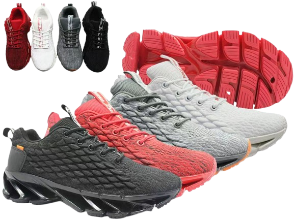 Wholesale Men's Lace-Up Sneakers Lightweight Casual Walking Shoes Joven NFKt