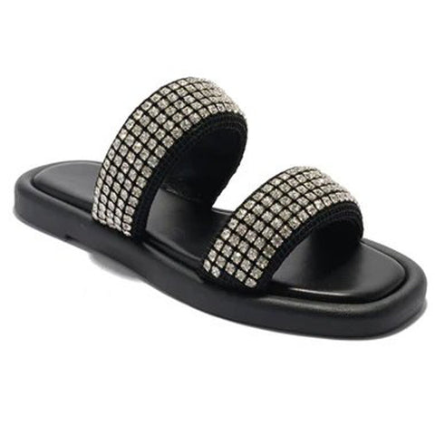 Wholesale Women's Sandals Wedge Thong Ankle Strap Ladies Flat Paris NG52