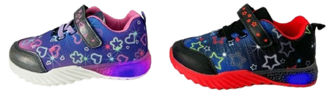 Wholesale Kids Infant Sneaker Shoes with Lights Isabella NGM6
