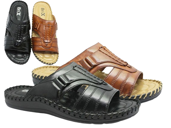 Wholesale Men Slip On Open Toe Sandal Affordable Quality Footwear Mason NFrr