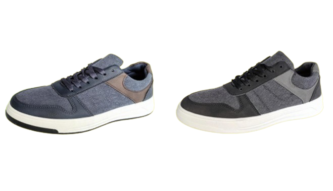 Wholesale Men's Shoes Lace-Up Sneaker Runners Sebastian NPE96