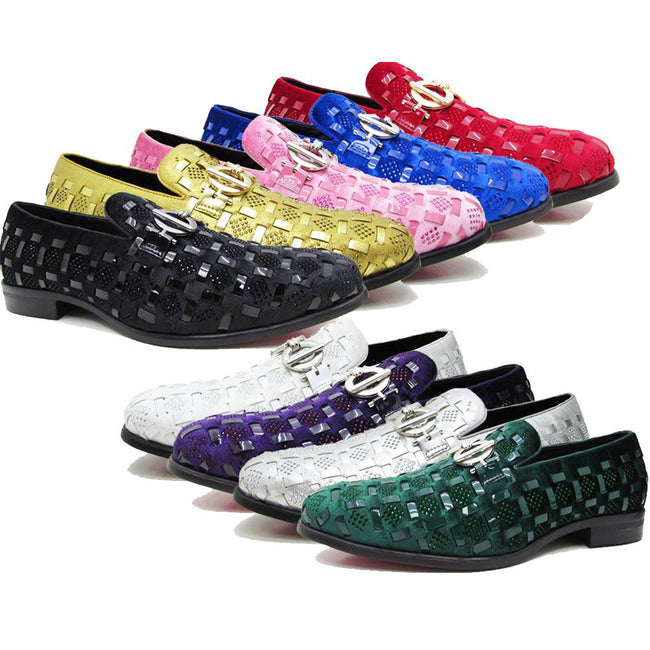 Wholesale Men's Shoes Hand Made Slip On NFU01