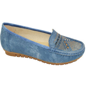 Wholesale Women's Shoes Moccasin Slip On NG829