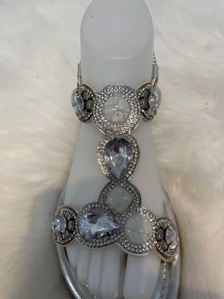 Wholesale Women's Trendy Sandals Embellished Layla NG55