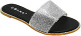 Wholesale Women's Trendy Sandals Flat Embellished Abigail NGG7
