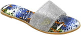 Wholesale Women's Trendy Sandals Flat Embellished Abigail NGG7