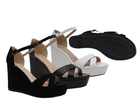 Wholesale Women's Platform Wedge Sandals Summer Essential Footwear Shoes Blair NFA2