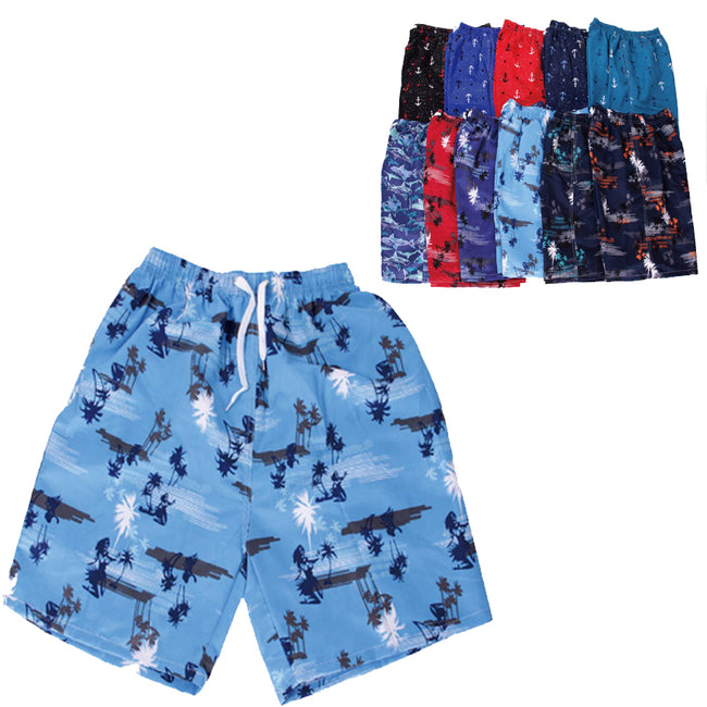 Wholesale Men's Clothing Apparel Assorted Beach Shorts M/L,XL/XXL Shel NQ13