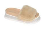 Wholesale Women's Full Coverage Fur Slippers Lily NGD9
