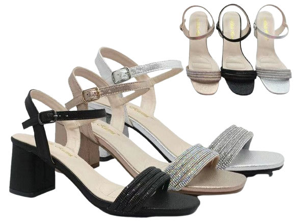 Wholesale Women's Chunky Heel Dress Office Evening Shoes Jade NFG1