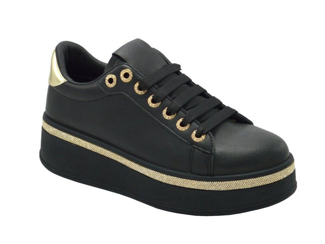 Wholesale Women's Sneakers Lace Up Trendy Comfortable Women's Shoes Charlie NG35