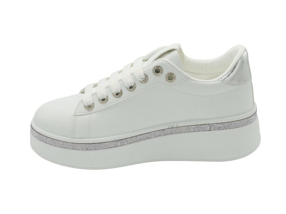Wholesale Women's Sneakers Lace Up Trendy Comfortable Women's Shoes Charlie NG35