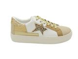 Wholesale Women's Sneakers Lace Up Embellished Trendy Comfortable Women's Shoes Elena NGB6