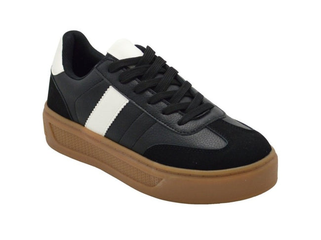 Wholesale Women's Sneakers Lace Up Trendy Comfortable Women's Shoes Eva NG32