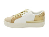 Wholesale Women's Sneakers Lace Up Embellished Trendy Comfortable Women's Shoes Elena NGB6