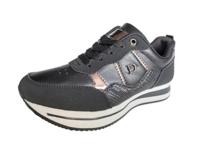 Wholesale Women's Shoes Lace-Up Comfort Sneakers Ella NPE97