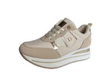 Wholesale Women's Shoes Lace-Up Comfort Sneakers Ella NPE97
