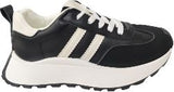 Wholesale Women's Shoes Lace-Up Sneaker Runners Emma NPE91