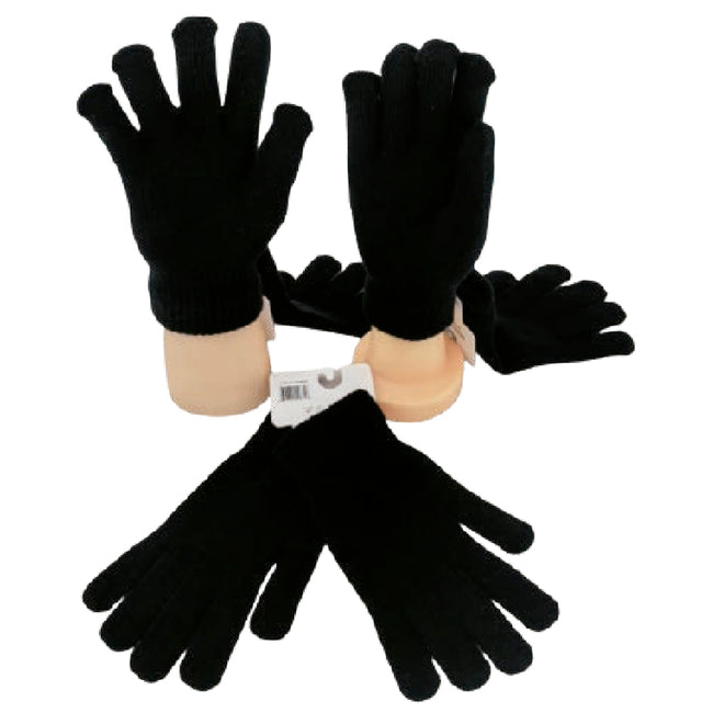 Wholesale Clothing Accessories Black Gloves Nh234