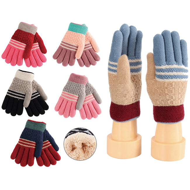 Wholesale Clothing Accessories Kids Glove Fur Girls’ Gloves Nh257
