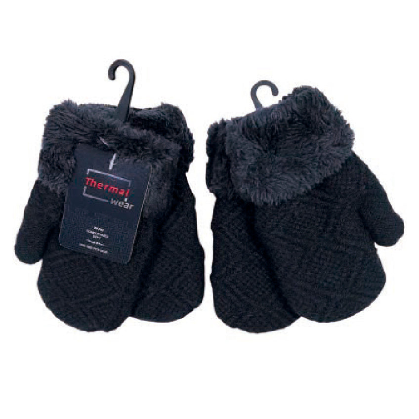 Wholesale Clothing Accessories Kids Glove Small Fur Cuff Toddler Gloves Nh28b