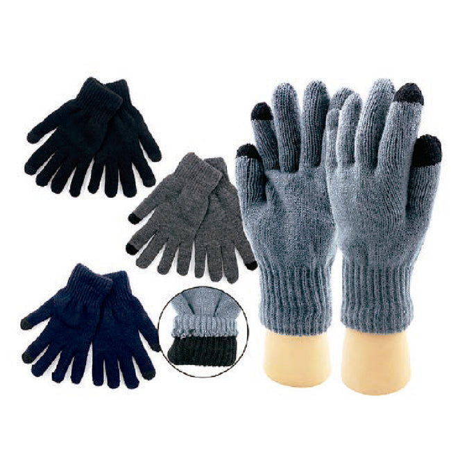 Wholesale Clothing Accessories Men’s Touchscreen Glove Double Layer Gloves Nh200