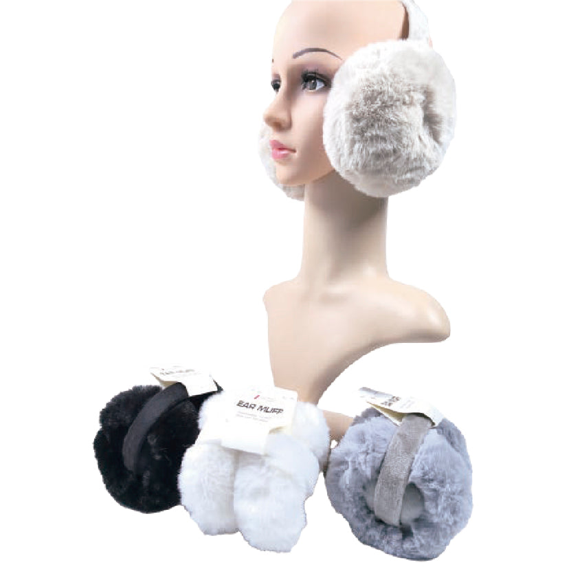 Wholesale Clothing Accessories Folding Earmuff Rabbit Fur Foldable Earmuffs Nh229