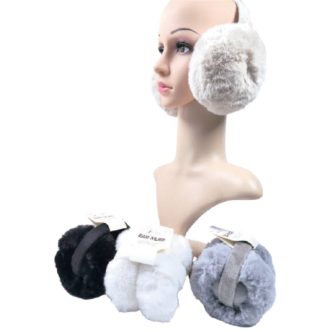 Wholesale Clothing Accessories Folding Earmuff Rabbit Fur Foldable Earmuffs Nh229