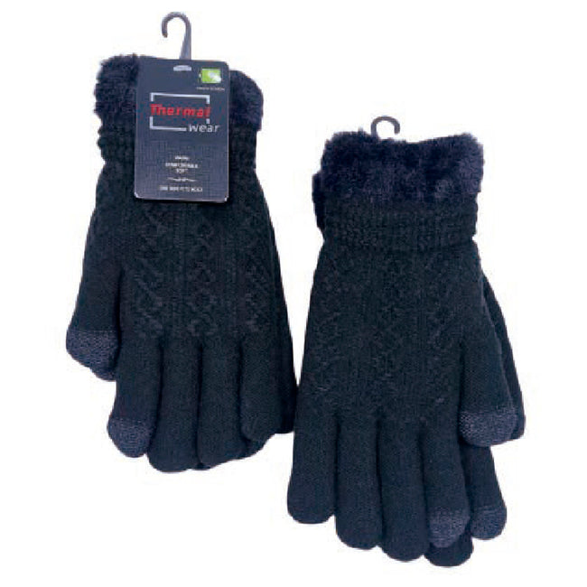 Wholesale Clothing Accessories Lady Touchscreen Glove Fleece Lined Women's Gloves Nh235