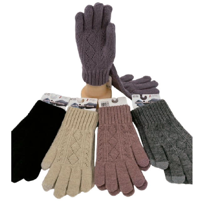 Wholesale Clothing Accessories Lady Glove Plaid Women's Gloves Nh282