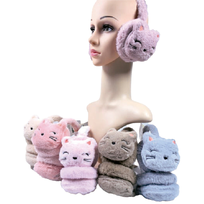 Wholesale Clothing Accessories Bear Earmuff Full Fur Earmuffs Nh293
