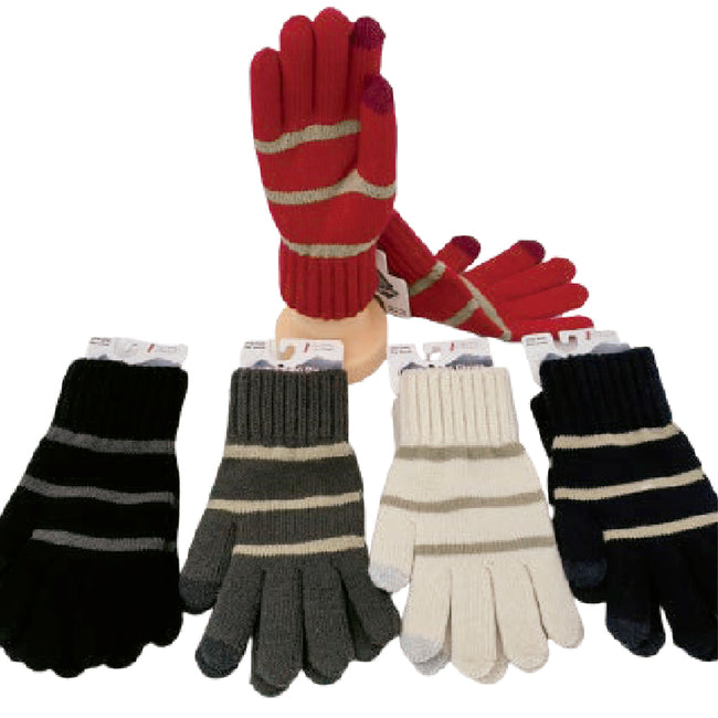 Wholesale Clothing Accessories Lady Glove Fur Striped Women's Gloves Nh201