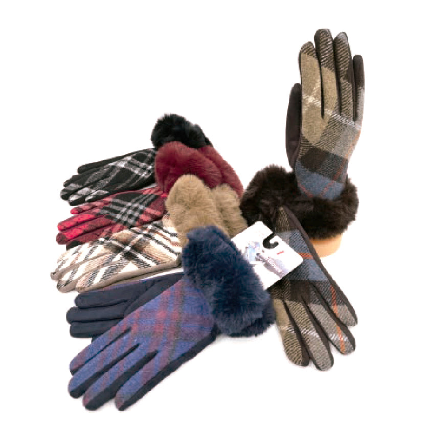 Wholesale Clothing Accessories B Glove Large Acrylic Double Layer Men’s Gloves Nh226