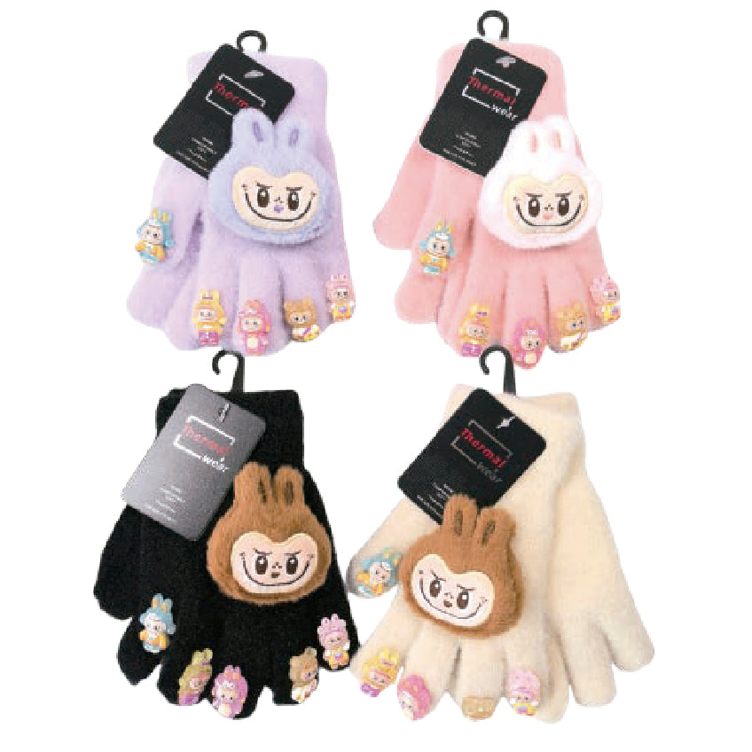 Wholesale Clothing Accessories Kid Glove Large Children’s Five Finger Gloves Nh235