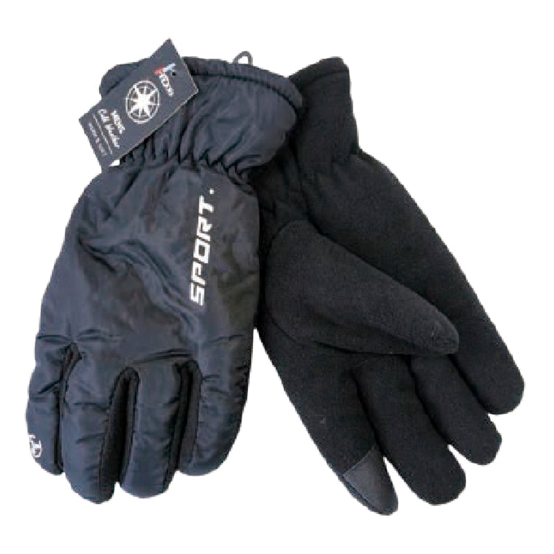 Wholesale Clothing Accessories Black Ski Glove Large Gloves Nh261