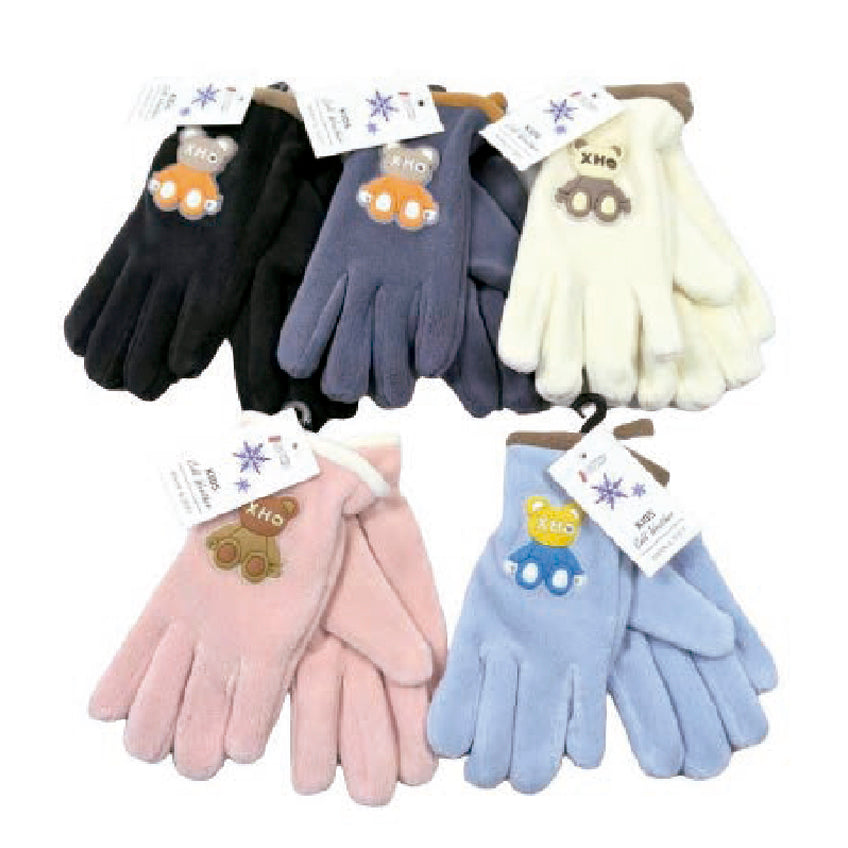 Wholesale Clothing Accessories Kid Glove Bear “Aoli” Children’s Gloves Nh265