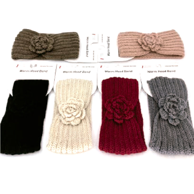 Wholesale Clothing Accessories Headband Large Flower Gathered Nh297