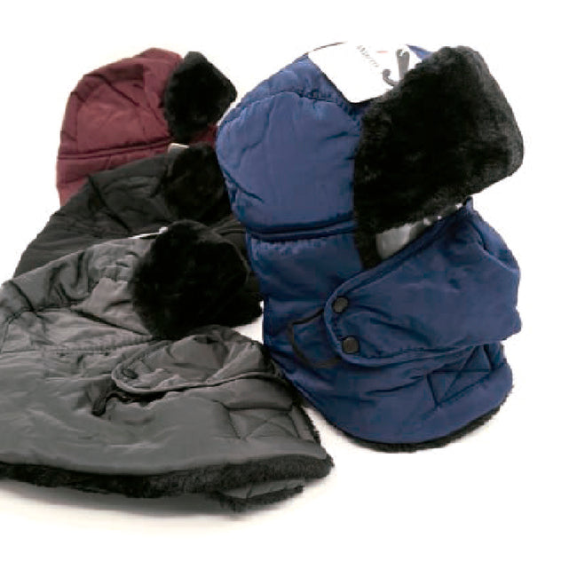 Wholesale Clothing Accessories Solid Trapper Hat Plain Neck Covering Nh250