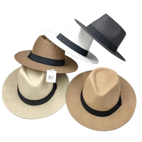 Wholesale String Bow Fedora Spring Hat NT20