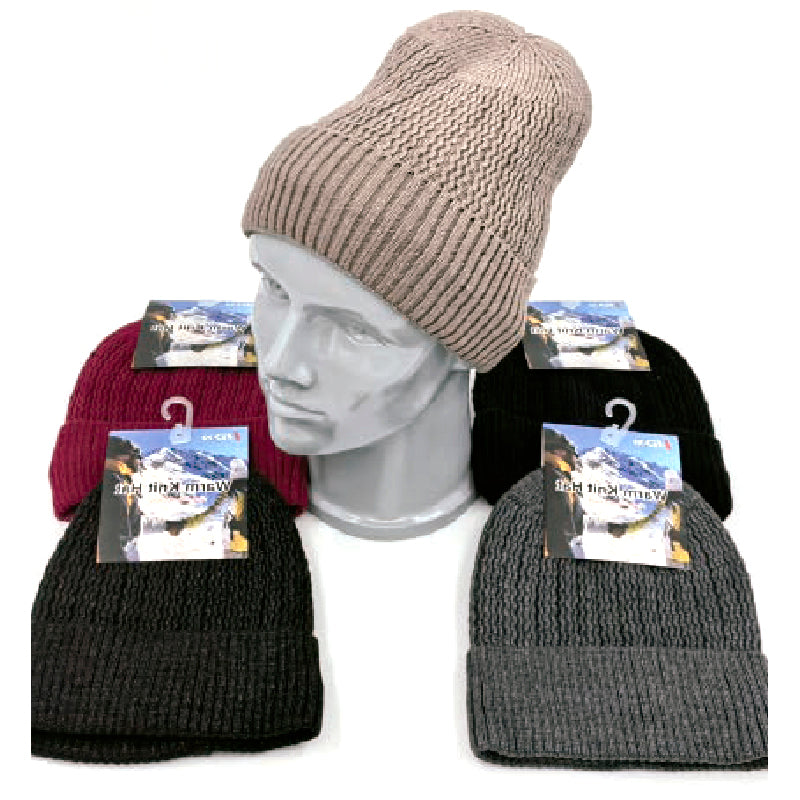 Wholesale Clothing Accessories Men Hat Cuffed Men’s Winter Nh200