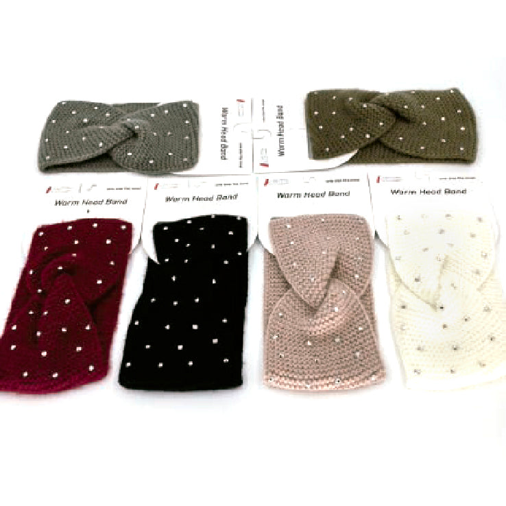 Wholesale Clothing Accessories Headband Cross Rhinestone Headwear Nh206