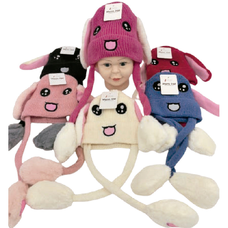 Wholesale Clothing Accessories Hat Ear Sound Rabbit Air Press Ear Children’s Hat Nh261