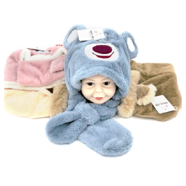 Wholesale Clothing Accessories Animal Hat Neck Warmer Toddler Winter Nh264