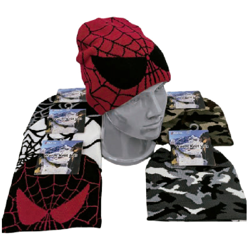 Wholesale Clothing Accessories Kids Hat Jacquard Mixed Boys’ Knit Nh268