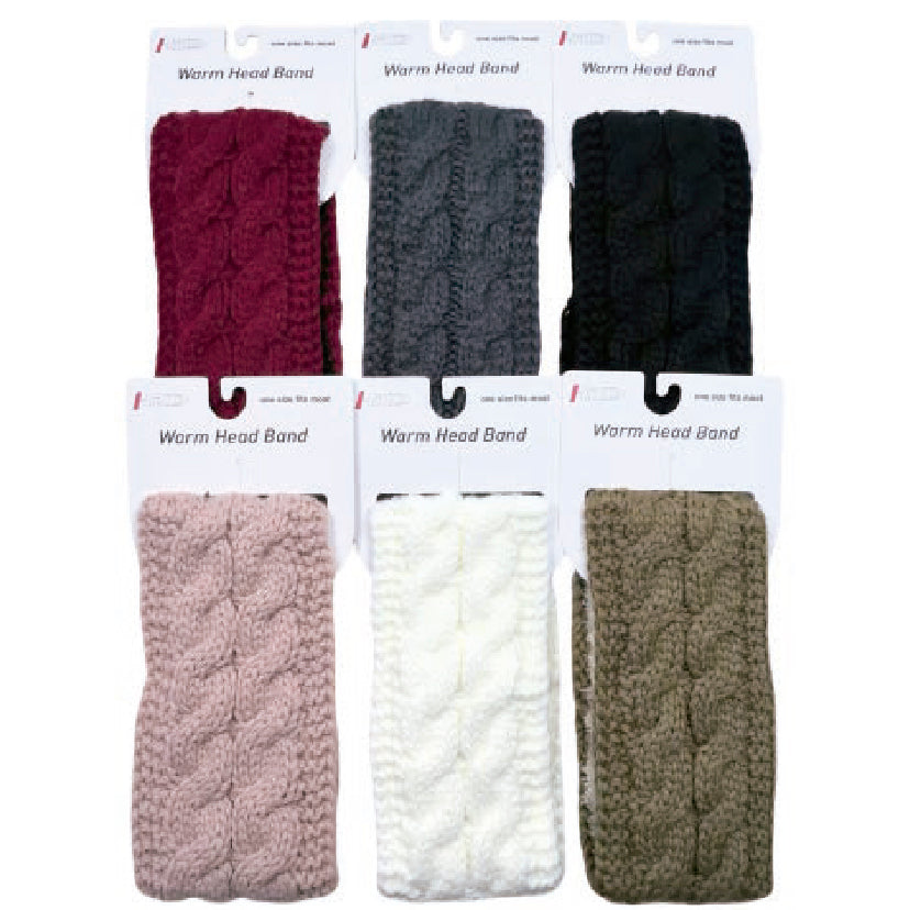 Wholesale Clothing Accessories Headband Double Infinity Fleece Nh291