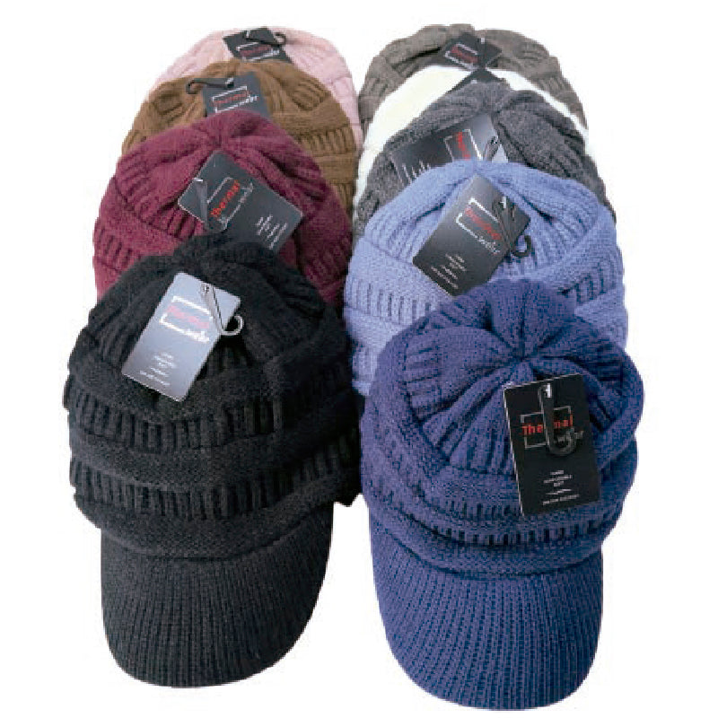 Wholesale Clothing Accessories Lady Hat Triple Stripe Pattern Women's Nh205