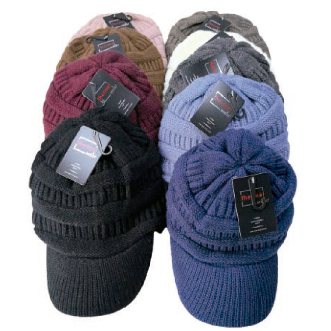 Wholesale Clothing Accessories Lady Hat Triple Stripe Pattern Women's Nh205