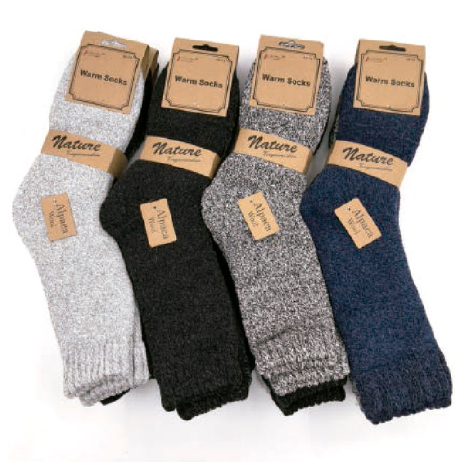 Wholesale Clothing Accessories 3 Pair Men Socks Wool Chunky Flat Men’s Nh219