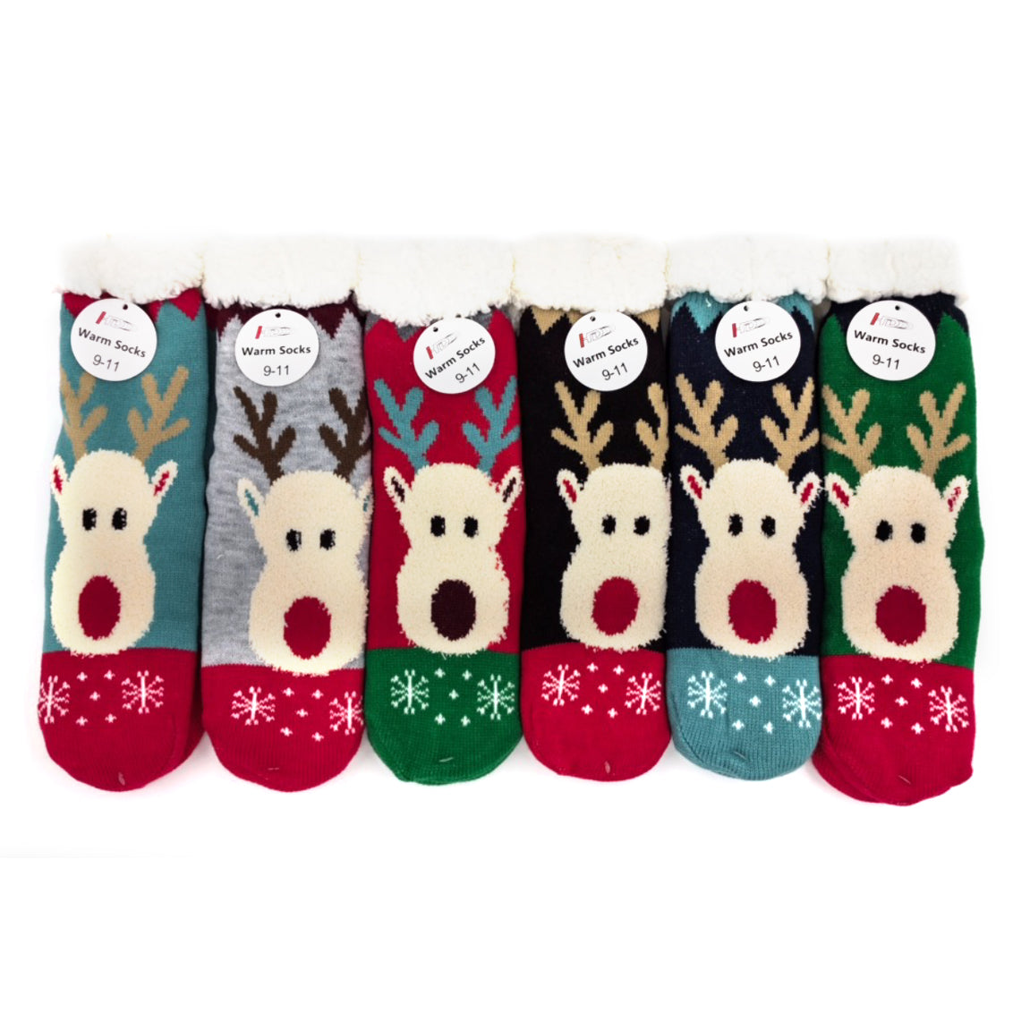 Wholesale Clothing Accessories Reindeer Socks Thick Deer Head Women's Nh224